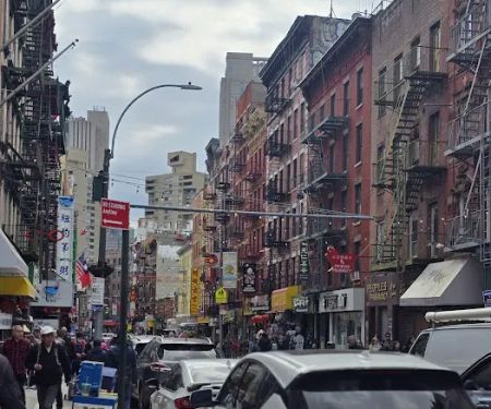 Mini cakes- corner of Mott and Canal