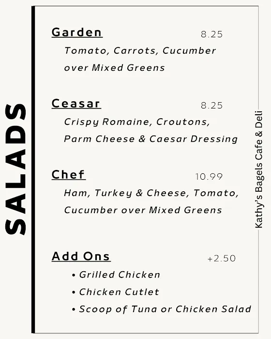 Kathy’s Bagels Cafe & Deli Picture 10